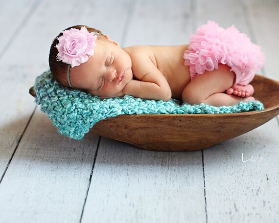 Ruffle Baby Bloomers - Chiffon Ruffle Bum - Great Photo Prop - Other Colors Available