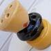 Flower Frogs Collection, Gold, Mustard, Brown - Vintage