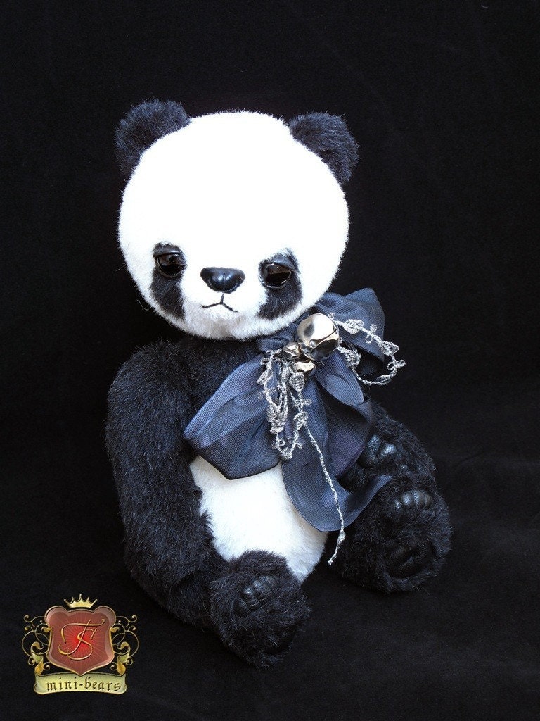 Artist PANDA bear PATTERN Wedding Dreams - emailed PDF -  by Tatiana Scalozub