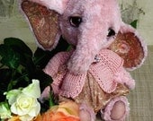 Artist elephant emailed PDF PATTERN Ellias by Tatiana Scalozub