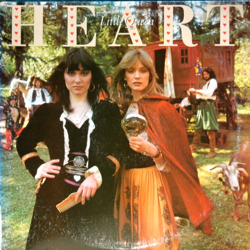 Vintage Vinyl Record... HEART... Little Queen (1977)