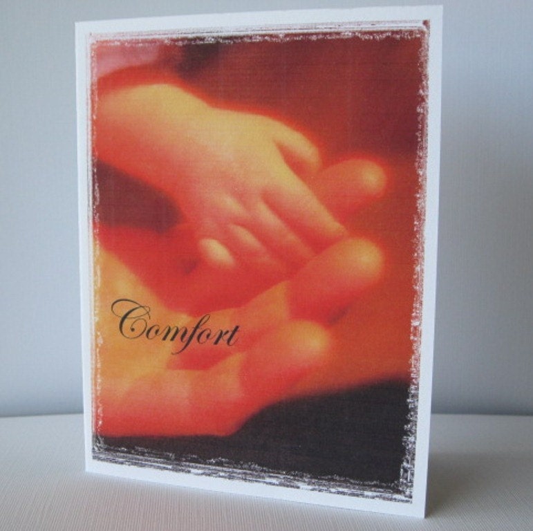 Comforting Love Encouragement Notecard - Comforting Love of the Father - 1 Scripture Card