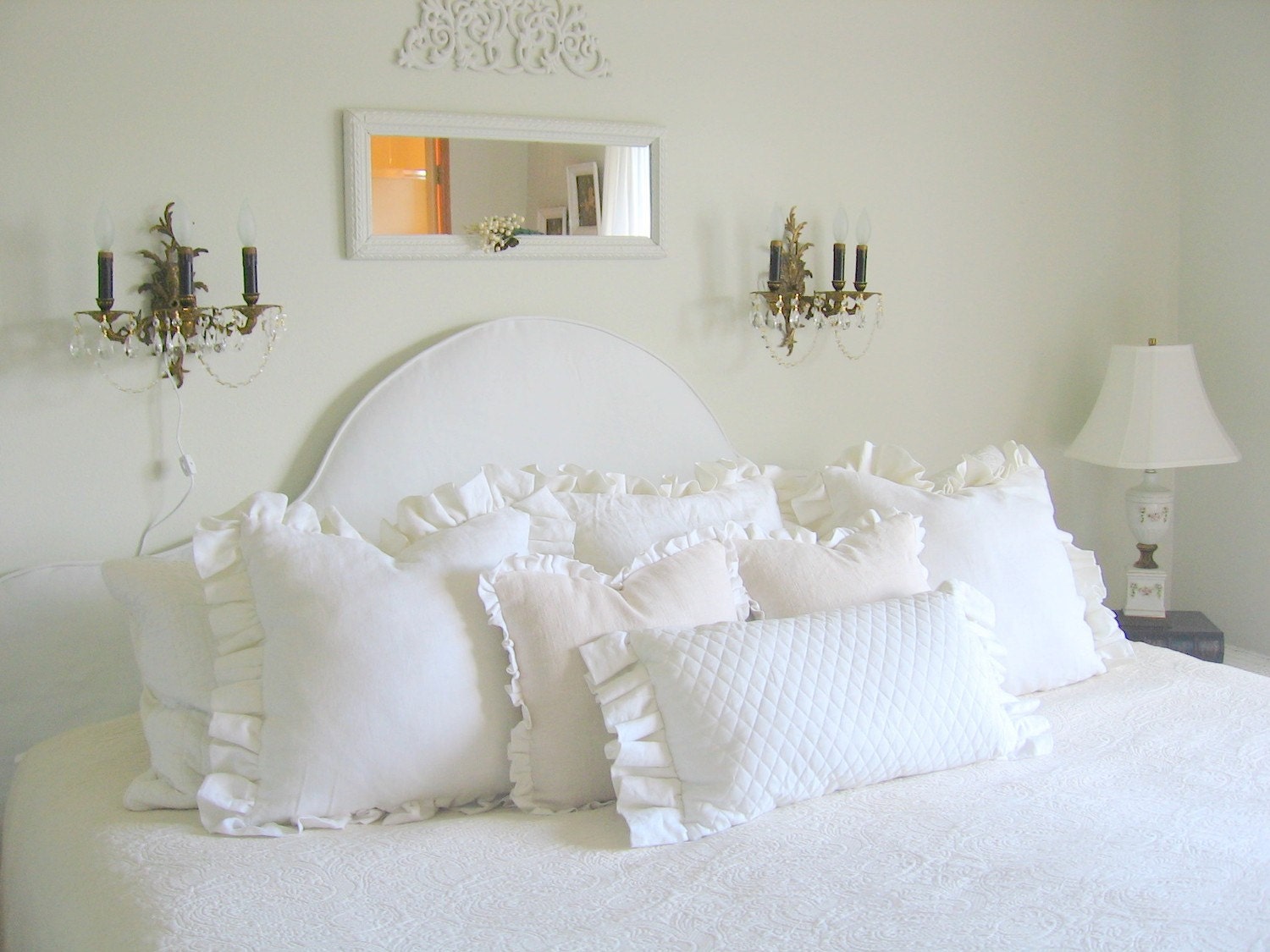 The Britta Ruffle Pillow