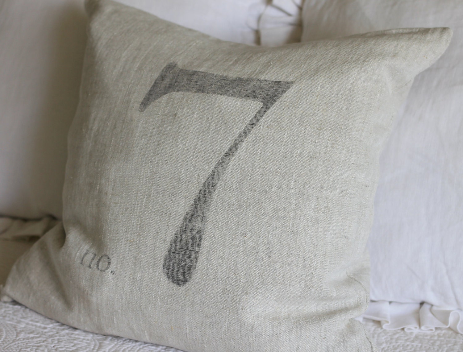 No. 7 Linen Pillow