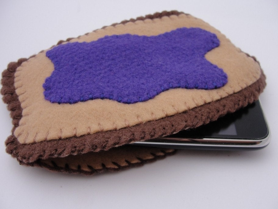 Toast With Grape Jelly Phone Case - Blackberry / Droid / iPhone
