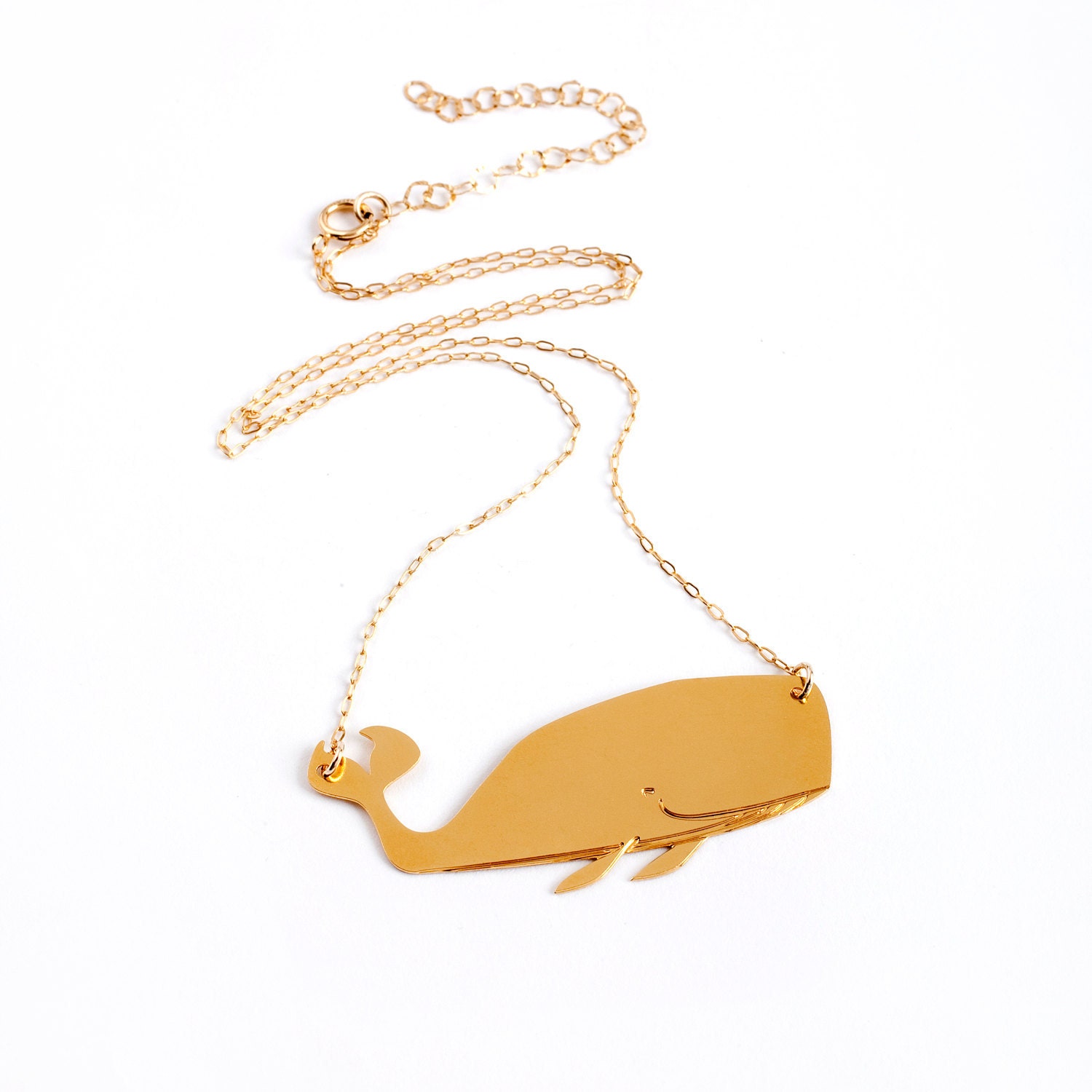 wild thing WHALE necklace