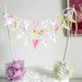 Vintage Flora Fauna Garden Wedding 3 Tier Cake Bunting Decoration - As Seen In Simply Handmade Magazine