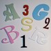 12 inch  Painted  Wood Letters Wooden Letters Wall Letters CUSTOM SIZES AVAILABLE