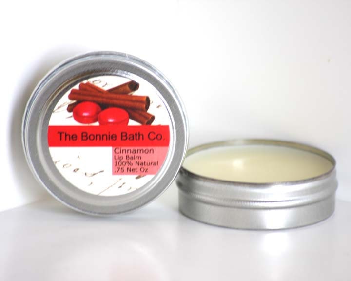 SALE 30% OFF LARGE Cinnamon All Natural Lip Balm