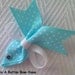 Stacked Boutique Bow with Detachable Fish Clippie