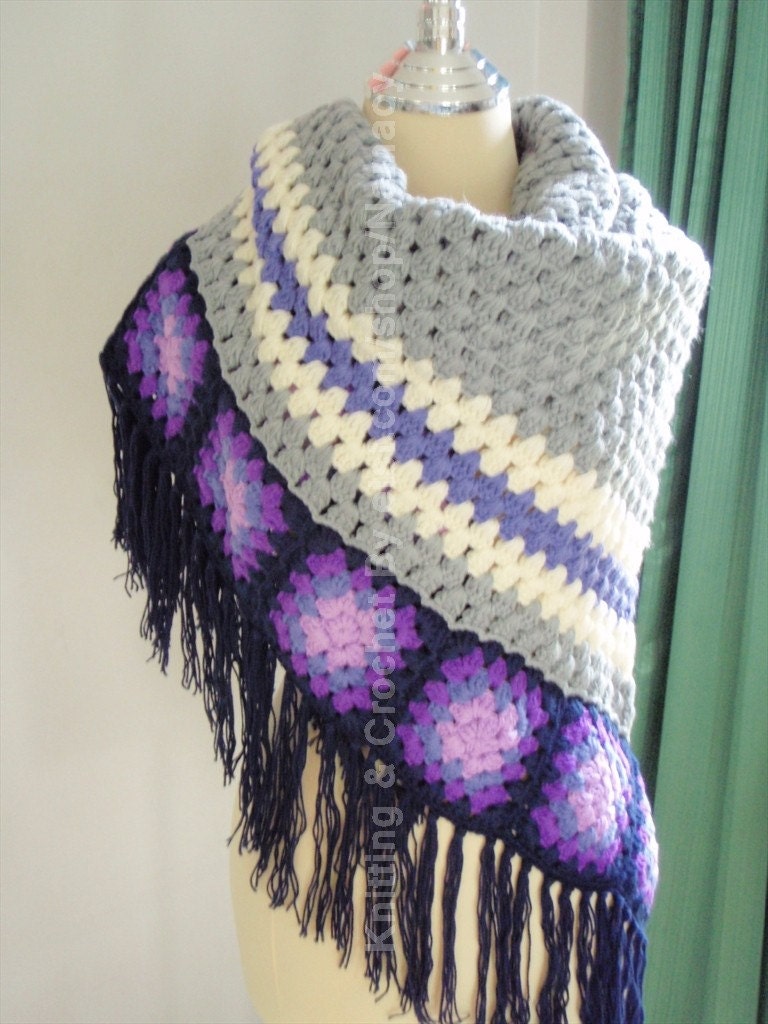Crochet Shawl Violet Popularity