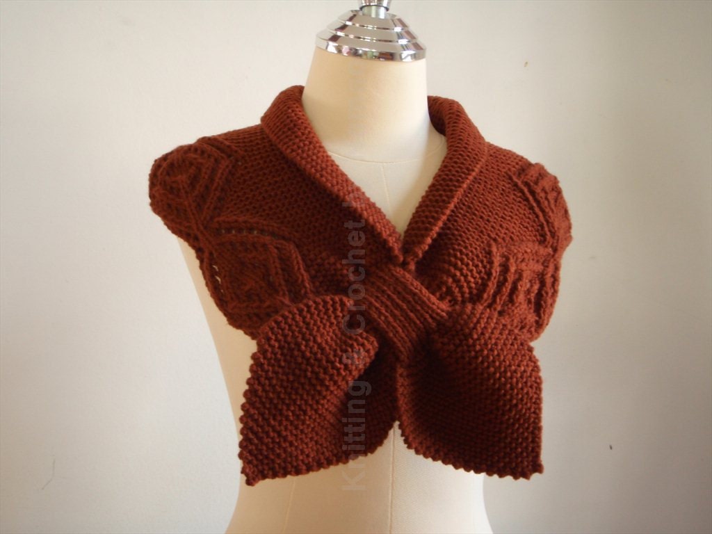 Dark Brown Neck warmer