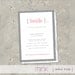 bridal shower invitation - "Define: Bride"