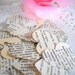 Sweet Vintage Italian Paper Heart Confetti Punches