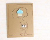 Funny Birthday Card - Unisex Birthday Card - Silly Birthday Card - Kids Birthday Card - Monster Birthday Card