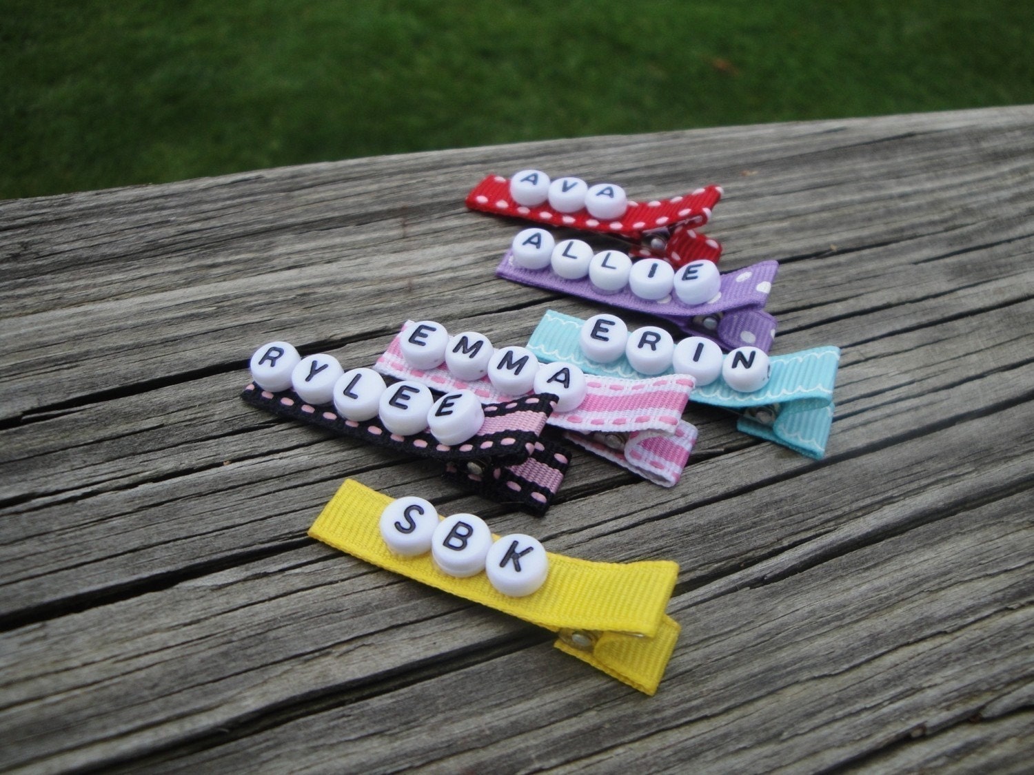 Personalized Hair Clip