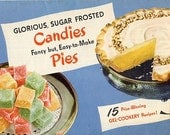 Knox Gelatine Candies and Pies Recipe Brochure 1950s