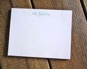 Simple Personalized Notepad - Holiday Gift Idea