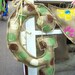 Burlap Initial Monogram Front Door Hanger Wreath Custom