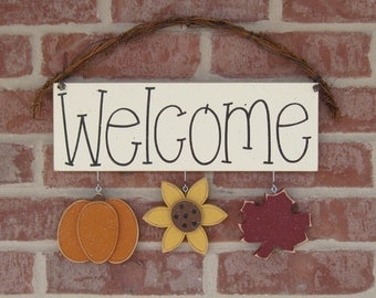 Monthly WELCOME SIGN (SEPTEMBER) for wall and home decor