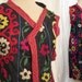 Vintage 1970's Uzbek Hand Embroidered Sleeveless Coat