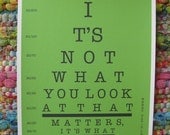 Henry David Thoreau - Eye Chart Quote