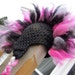 Black and Pink MoHawk Hat Toddler Size RESERVED FOR LANASME