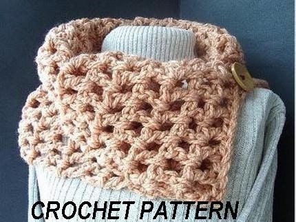 PATTERNS CROCHET SCARF Num. 73.... Chunky style by Carlitto