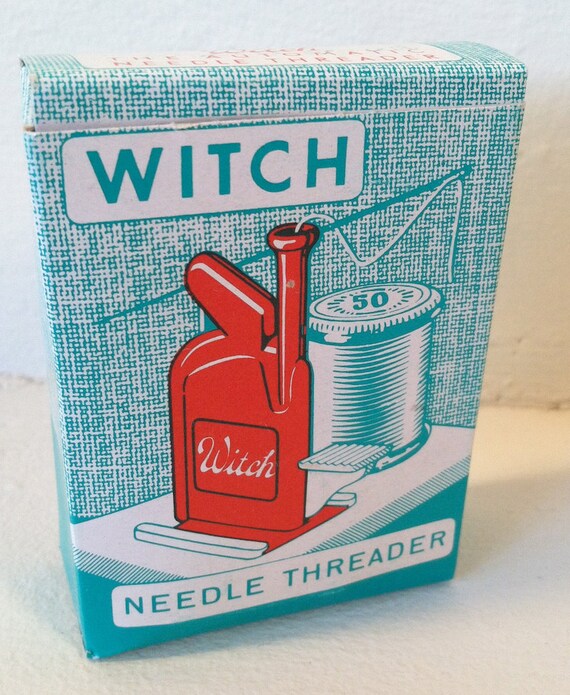 Vintage Witch Needle Threader by HummingbirdTraveler on Etsy