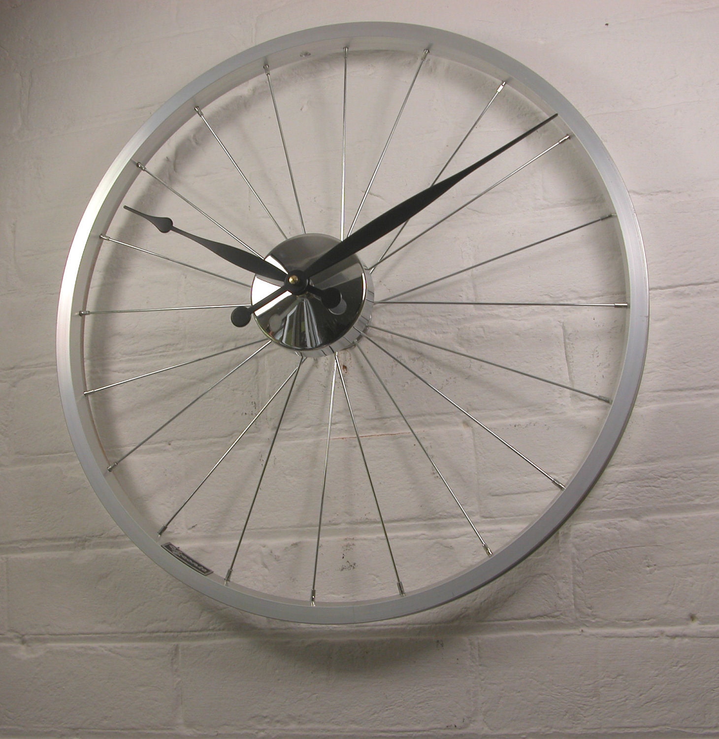 Bicycle Wheel Clock - perfect fathers day gift