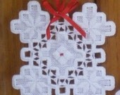 Hardanger Holiday Ornament  -   "Snowflake 2"