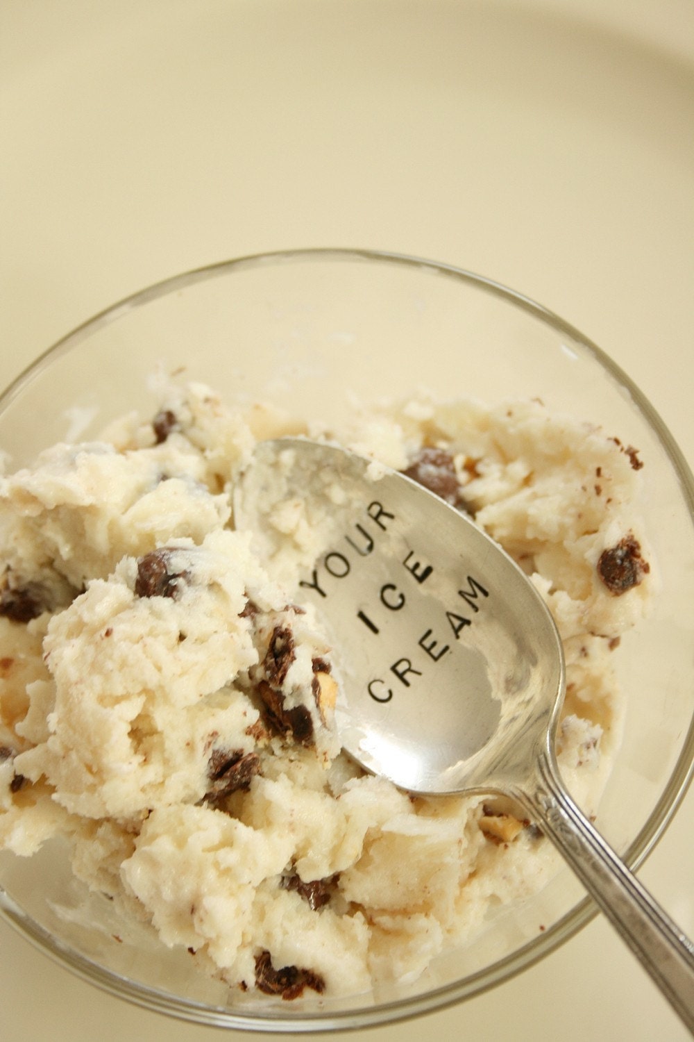 Vintage My Ice Cream Your Ice Cream silver plated Spoon set recycled flatware beachhouseliving on etsy