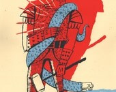 Thor Hand Pulled Screenprint