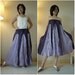 Full Circle... 2 Tone - Purple Imported Light Cotton Voile Maxi Skirt/ Tube Dress