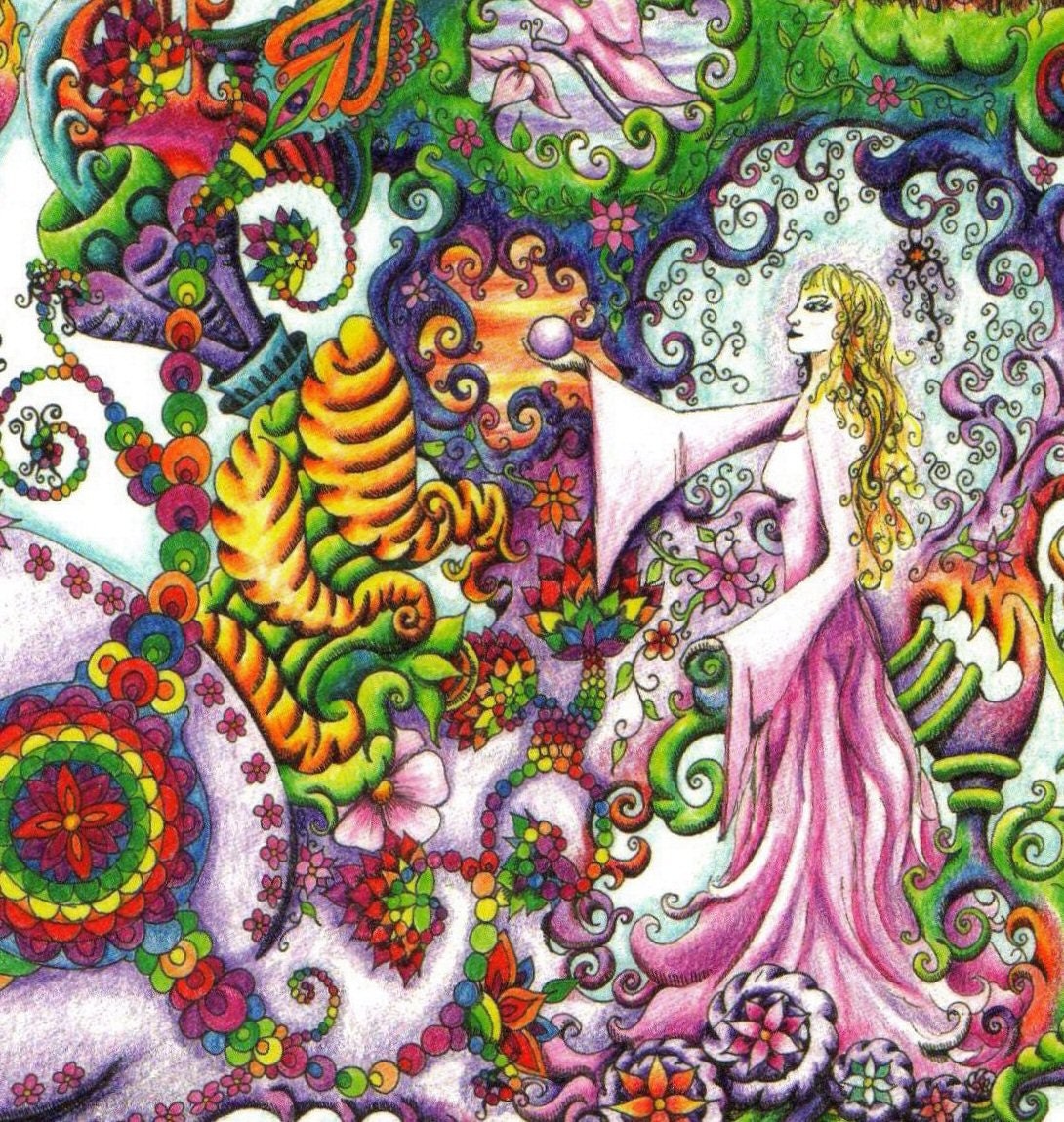 Mam, original drawing fantasy art