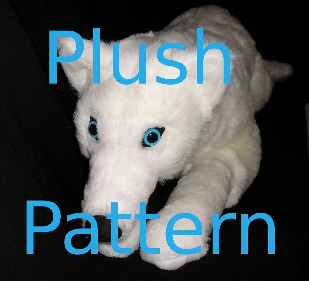 Stuffed Wolf Pattern