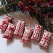 Miniature Cross Stitch Folk Art Christmas Ornaments