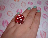 Red Dice Ring