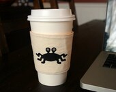 Flying Spaghetti Monster cup cozy