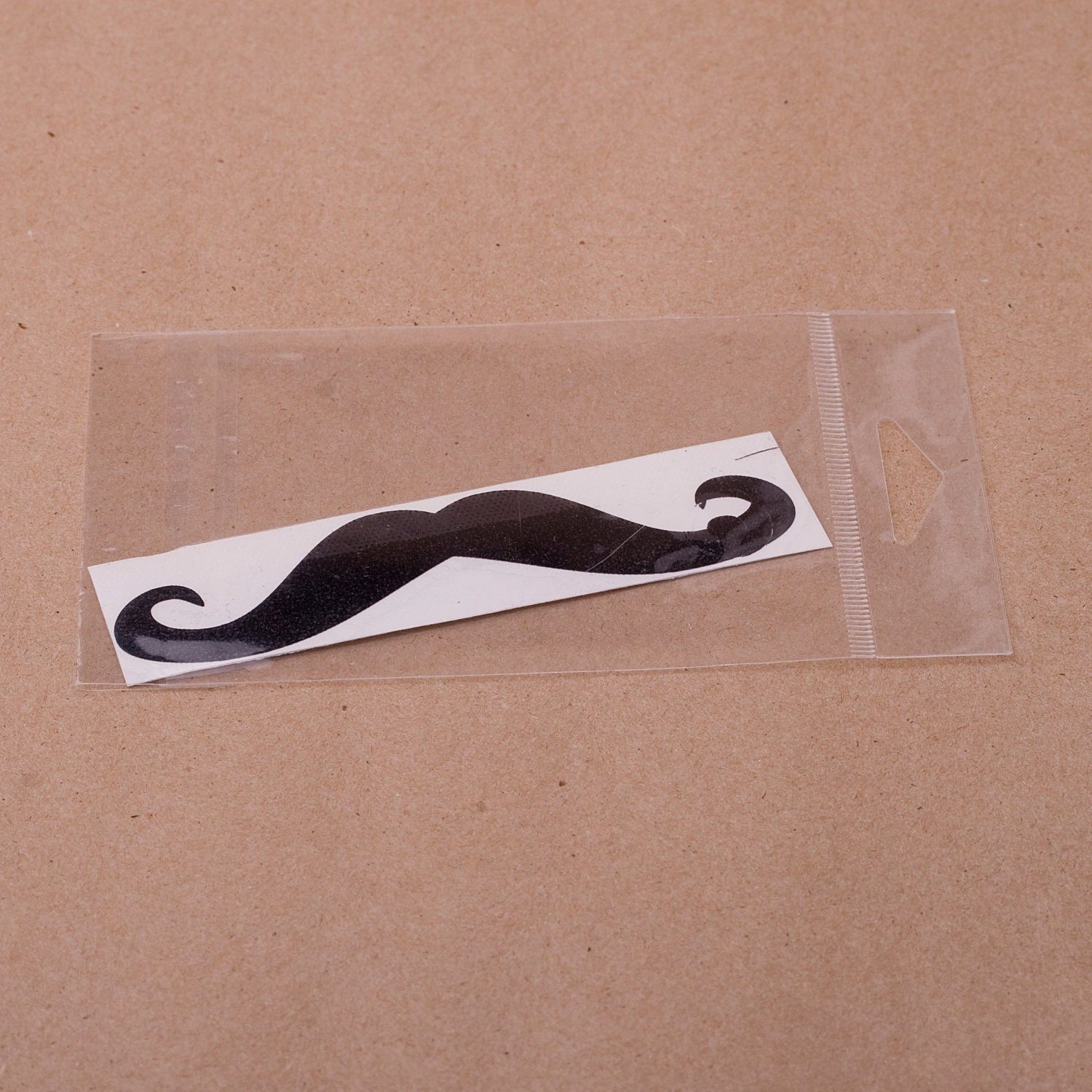Mustachioed Man Mustache Vinyl Stickers