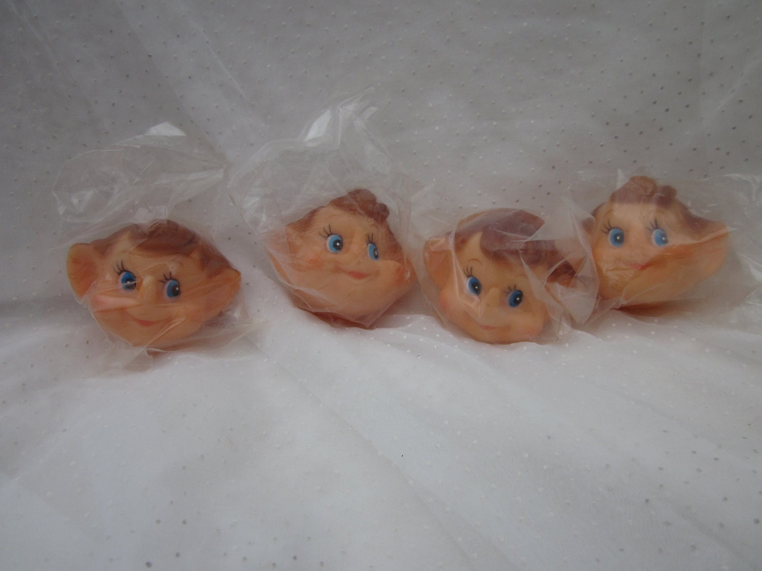 elf doll heads