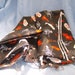 Vintage Halloween Fabric Spooky Skeletons Bats and Ghosts Print Manes Fabrics