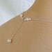 Bridal Necklace, Pearl Bridal Necklace, Swarovski Bridal Jewelry, Art Deco Y-Necklace