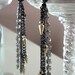 GYPSY Bridal Earrings. Rhinestones And Chains. Long And Sleek. Wedding. Bride. Love. RaNDoM SPeCiAL