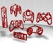 Controller ornaments - Red Tint