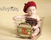 Apple Hat--Delicious Fall Accessory--Baby, Toddler, Child