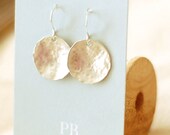 HAMMERED STERLING SILVER Earrings