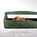 Vintage Primitive Wood GardenTote