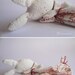 Libit the Terry Plush rabbit baby blanket - Handmade in Italy