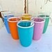 Vintage Nile Cryst-O-Therm Tumblers 1950's Set of 6